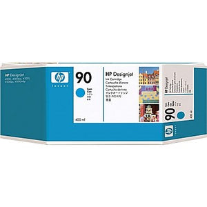 HP 90 400-ml Cyan DesignJet Ink Cartridge - C5061A