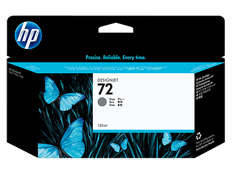 HP 72 Gray 130ml Ink Cartridge - C9374A