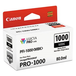 Canon PFI-1000 Matte Black Ink Tank for imagePROGRAF PRO-1000 - 0545C002AA