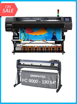 Latex 570 64&quot; - Refurbished + SUMMACUT D160 64 IN (160 CM) VINYL AND CONTOUR CUTTING - NEW