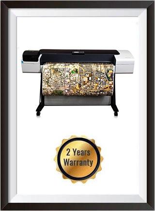CK834A HP Designjet T1200PS 44&quot; - Recertified - (90 Days Warranty) + 2 Years Warranty