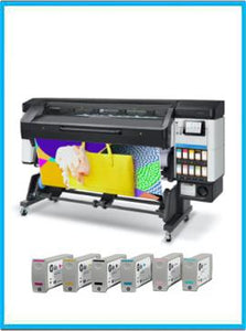 HP Latex 700W Printer + Ink Supplies