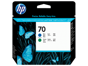 HP 70 Blue and Green DesignJet Printhead for DesignJet Z3100, Z3200 - C9408A
