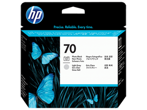 HP 70 Photo Black and Light Gray DesignJet Printhead for DesignJet Z2100, Z3100, Z3200, Z5200, Z5400 - C9407A