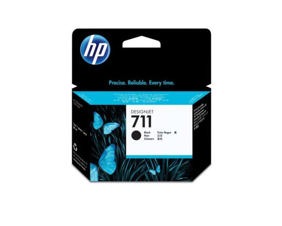 HP 711 Black 80-ml ink cartridge for T120, T520 - CZ133A