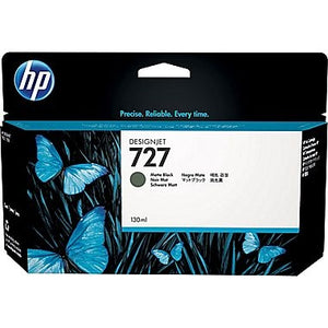 HP 727 Matte Black Designjet Ink Cartridge 40ml for HP T920, T1500 - B3P22A