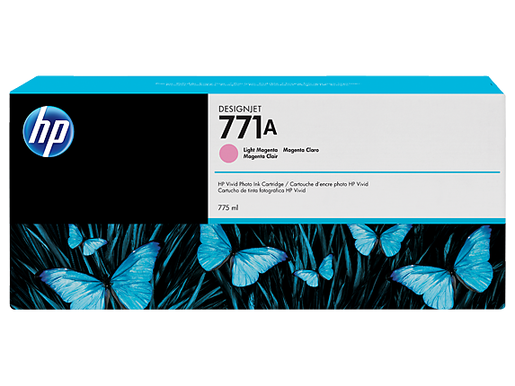 HP 771 775-ml Ink Cartridge - Lt Magenta - B6Y19A