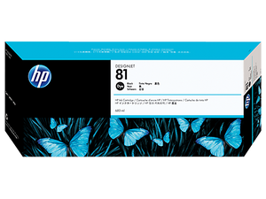 HP 81 680-ml Black Dye Ink Cartridge - C4930A
