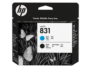 HP 831 Cyan/Black Latex Printhead - CZ677A