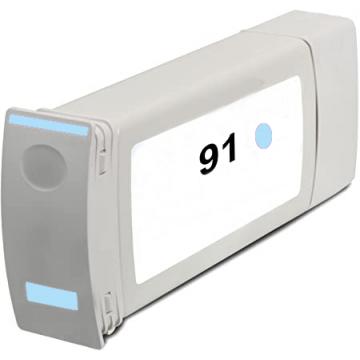 HP 91 LIGHT CYAN COMPATIBLE PIGMENTED INK
