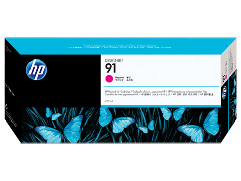 HP 91 Magenta Ink Cartridge - C9468A