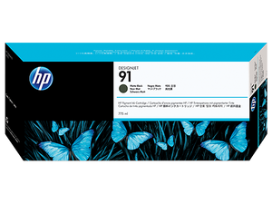 HP 91 Matte Black DesignJet Pigment Ink Cartridge - C9464A