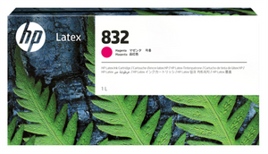 HP 832 1-Liter Magenta Ink Cartridge for Latex 700, 700W
