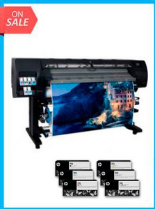 HP Printer Designjet L26500 (Latex 260) 61in - Recertified - (90 Days Warranty) + Starter Inks  (Does not include printheads)
