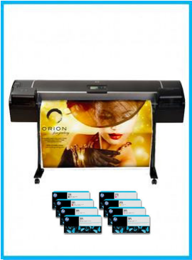 DesignJet Z5200 44-in Photo Printer - Recertified - (90 days Warranty) + Starter Supplies