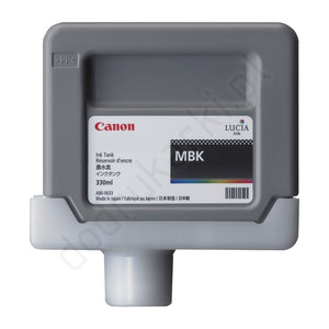 Canon PFI-303MBK Matte Black Ink Tank (330ml) for imagePROGRAF iPF810, iPF810 Pro, iPF815, iPF820, iPF820 Pro, iPF825 - 2957B001