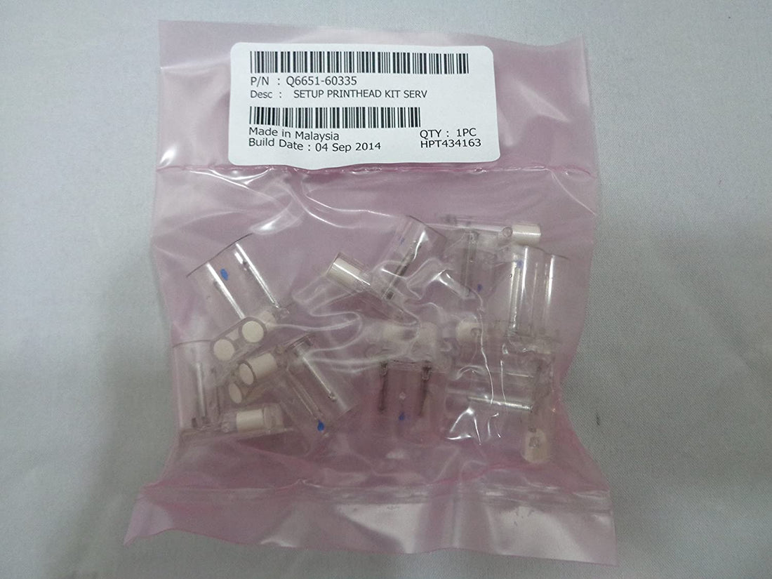 Setup printhead kit - For the DesignJet Z6100 printer series / Designjet Plotter Set of 8 Ink System Purgers Q6651-60335