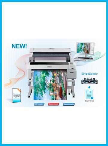 COLORTRAC Flex/SC36C MFP PRO scanner and Repro Stand
