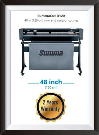SummaCut D120 48 in (120 cm) vinyl and contour cutting - New + 2 YEARS WARRANTY