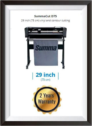 SummaCut D75 29 inch (75 cm) vinyl and contour cutting - New + 2 YEARS WARRANTY