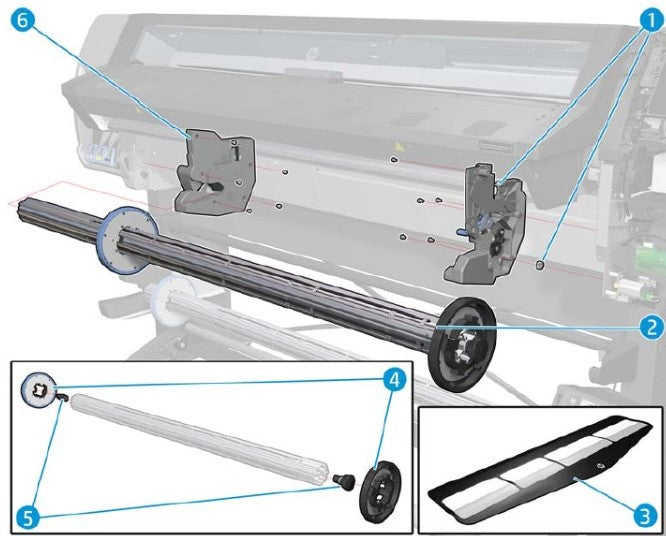 HP Roll Housing Right Serv B4H70-67058