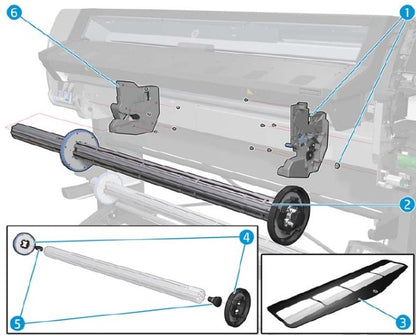 HP Roll Housing Right Serv B4H70-67058