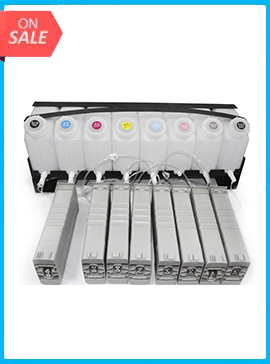 Supercolor Best selling Cheap Ink Cartridges (CISS Continuous Ink System) for HP Z6100 printer Bulk Continuous Ink System