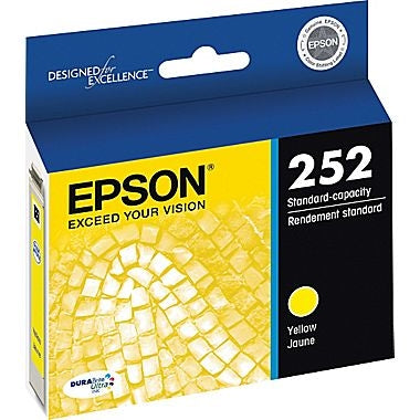Epson 252 DURABrite Ultra Yellow Ink Cartridge - T252420