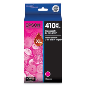 Epson 410XL Claria High Yield Magenta Ink for Expression XP-530, XP-630, XP-640, XP-7100, XP-830 - T410XL320S