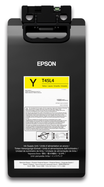 Tinta Epson UltraChrome GS3 Amarillo 1.5L para S60600L, S80600L