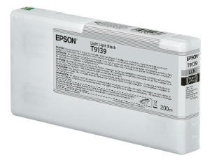 Epson Ultrachrome HD Light Light Black Ink Cartridge 200ml SureColor P5000 Printers - T913900