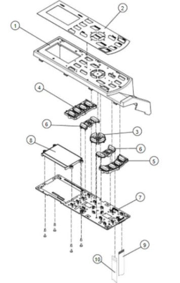 621632020 Key Top, Cursor 86 for GRAPHTEC FC8600-60