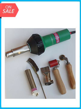 Plastic Welder with 12PCS Parts for PP,PVC,PE,PPR,Vinyl floor,Banner Fast Ship