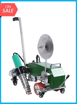 Automatic PVC tape hot air welding machine banner welder