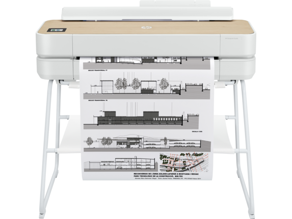 HP DesignJet Studio Wood Large Format Wireless Plotter Printer - 24