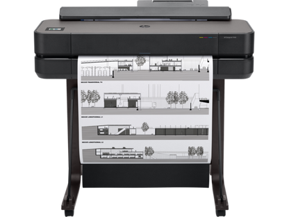 HP DesignJet T650 Large Format Wireless Plotter Printer - 24", with convenient 1-Click Printing (5HB08A)