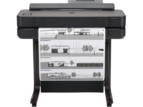 HP DesignJet T650 Large Format Wireless Plotter Printer - 24