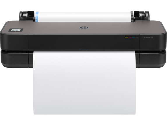 HP DesignJet T250 Large Format Compact Wireless Plotter Printer - 24", with Mobile Printing (5HB06A)