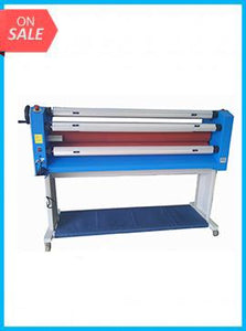 GFP 363TH, 63" Top Heat Laminator (Stand, Foot Switch & Rewind Included)