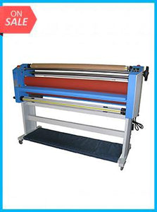 GFP 355TH, 55" Top Heat Laminator (Stand, Foot Switch & Rewind Included)