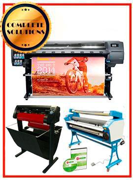 COMPLETE SOLUTION - Plotter HP Latex 330 - Refurbished - (1 Year Warranty) + 55