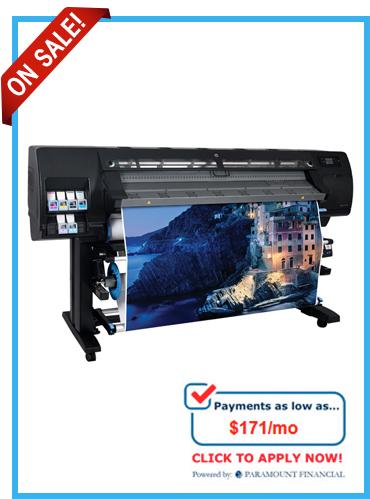 HP Printer Designjet L26500 (Latex 260) 61in - Refurbished (90 Days Warranty) + Starter inks + 2 Rolls of banner (Does not include printheads)