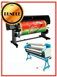 BUNDLE - Plotter HP Z6100 42¨ Recertified (90 Days Warranty) + 55" Full-Auto Low Temp. Cold Laminator, With Heat Assisted