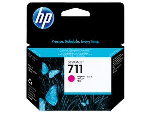 HP 711 29-ml Magenta DesignJet Ink Cartridge for DesignJet T120, T520 - CZ131A