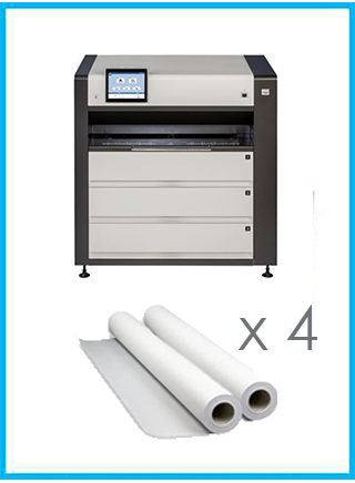 KIP 940 + 4 Roll Unit