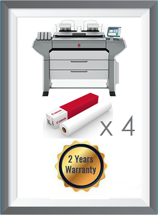 OCE 700 Colorwave  + 4 Roll Unit 300k mt + 2 Years Warranty