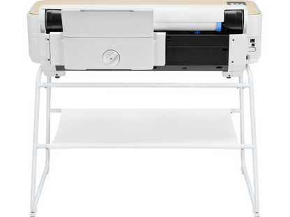 HP DesignJet Studio Wood Large Format Wireless Plotter Printer - 24", with High-Tech Wood Design (5HB12A)