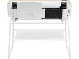 HP DesignJet Studio Wood Large Format Wireless Plotter Printer - 24", with High-Tech Wood Design (5HB12A)