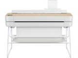HP DesignJet Studio Wood Large Format Wireless Plotter Printer - 36", with High-Tech Wood Design (5HB14A)