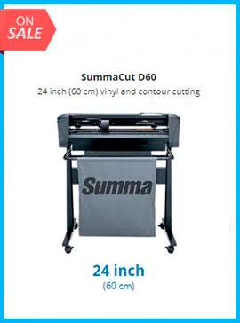 SummaCut D60 24 inch (60 cm) vinyl and contour cutting - New